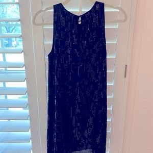 Michael Stars, Black Sequined Dress